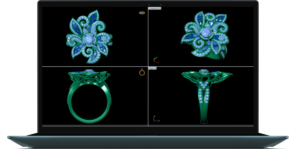 A jewellery production and catalogue dashboard in JewelleryOS